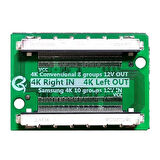 LCD PANEL FLEXİ REPAİR KART 4K RİGHT İN 4K LEFT OUT TO QK0822A