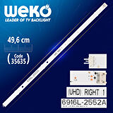 49 V16 ART3 2552 REV3.2 2 - RIGHT 1 - 49.6 CM 4 LEDLİ -