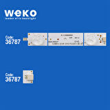 5984 36787X3 KJ39D12-ZC14F-07 303KJ390037 3 ADET LED BAR