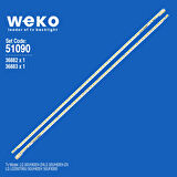 6090 36882X1 36883X1 V500DK1-KS2-TL/REM02 2 ADET LED BAR