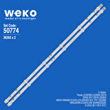 5774 36260X2 XMNJ32D06-ZC22AG-03E 303XM320032E 2 ADET LED BAR