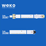 5169 35367X8 35368X8 S_5U75_65_FL 16 ADET LED BAR