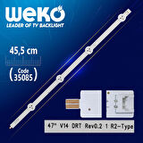 47 V14 DRT REV0.2 1 R2-TYPE - 45.5 CM 4 LEDLİ -
