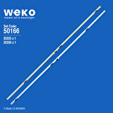 5166 35335X1 35336X1 49 V16 AS1 2475-76 2 ADET LED BAR