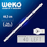 400DLED_SLIM_LEFT-TYPE_40LED_REV00 - 44.3 CM 6 LEDLİ