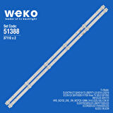 6388 37110X2 HRS_SQY32_2X6_ 2W_MCPCB 12MM_V4 2 ADET LED BAR