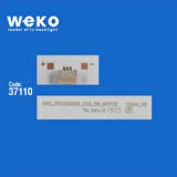 6388 37110X2 HRS_SQY32_2X6_ 2W_MCPCB 12MM_V4 2 ADET LED BAR