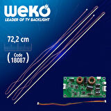 65 E-LED 90 LEDLİ 722MM 360-450MA 90-93V ÇİFT LED+SÜRÜCÜ+KABLO TAKIM