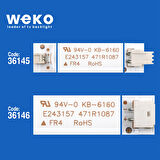 6594 36145X5 36146X5 K500WD 4708-K500WD-A3213K01 TYP-A/B 10 ADET LED BAR