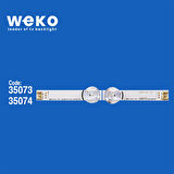 6354 35073X5 35074X5 LG INNOTEK DRT 3.0 49 A/B TYPE BİRLEŞTİRİLMİŞ LED KODU 102,5 CM 5 ADET LED BAR