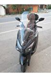 Kymco Xtown 250 İ Siperlik Ön Cam 2020 2024 Model 83cm Şeffaf Renkli 4mm UZUN CAM