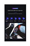  Vothoon Y20 Motor Kurye Kask Kulaklık RGB Modlu Bluetooth Motosiklet Kulaklık 5.3 Bluetooth Interkom 