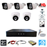 ARNA 3 DIŞ 2 İÇ KAMERALI 2 MP 1080P 250 GB HDD DAHİL AHD GÜVENLİK SETİ - ST-232250