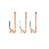 Vivo Y22 2022 ile Uyumlu Parmak İzi Film Flex İthal Koyu Mavi