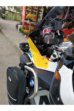 Bmw R1200 1250 GS 2013 2024 Model Yan Deflektör Rüzgarlık Turuncu Sarı Renkli Çift