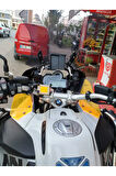 Bmw R1200 1250 GS 2013 2024 Model Yan Deflektör Rüzgarlık Turuncu Sarı Renkli Çift