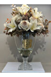 Yapay Güllü Lüx Vazo No:12