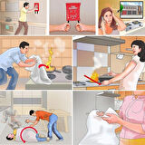 Acil Yangın Söndürme Battaniyesi 100cm x 100cm