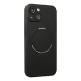 hediyelik Apple İphone 14 Plus Kılıf Jack Magneticsafe Lens Silikon - Siyah