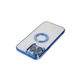 hediyelik Apple İphone 14 Pro Max Kılıf Slot Silikon - Mavi