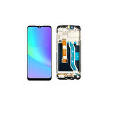 Oppo Realme C25S ile Uyumlu Lcd Ekran Dokunmatik Çıtalı Rmx3195