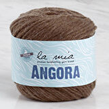 La Mia Angora 50Gr Kahverengi El Örgü İpi - L133 - 33808