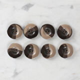 Loren Crafts 8'Li Düğme Kahverengi - 1139