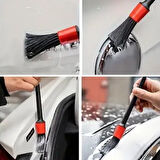 Buffer® 5’Li Çok Amaçlı Araç İçi Ve Dış Yüzey Temizlik & Detaylandırma Fırça Seti