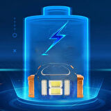 Buffer® Solar Ve Usb Şarjlı Led + Cob El Feneri | 1500 Mah Şarjlı Taşınabilir Çalışma Işığı–Su Geçir