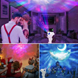 Buffer® Stickerlı ,Kumandalı Astronot Model Gece Lambası