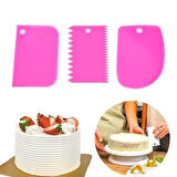 Buffer® Pasta Hamur Şekillendirici Spatula Kesici Kazıyıcı Dekoratör Set