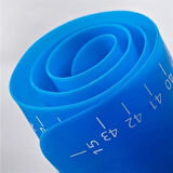 Buffer® 40*50 Cm Silikon Ölçekli Kullanımı Kolay Hamur Açma Matı Ekmek Mantı Makarna Hamuru Yoğurma