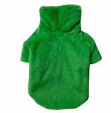 Gedyco Toscano Yeşil Küçük Irk Köpek Peluş Kaban (2,5 kg-8 kg arasına uygun)