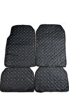 Firstoto Universal Kapitone Oto Paspas 4 Parça Ön Arka Set