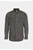 Levi's Erkek Denim Kot Gömlek - 85744-0038 KOYU GRİ