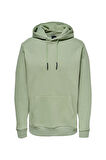 Only & Sons Kapüşonlu Pamuklu Erkek Sweatshirt - 22018685
