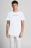 Jack & Jones Baskılı Erkek T-Shirt 12208467