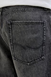 Jack & Jones Erkek Jjıtony Rahat Kesim Siyah Jean Şort - 12269533