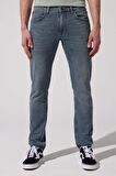Luke Slim Fit Dar Kesim Normal Bel Esnek Jeans Kot Pantolon - L719