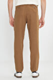 Wrangler Erkek Regular Fit Düz Paça Camel Chino Pantolon - W221266211