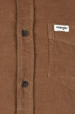 Wrangler Erkek Regular Fit 100% Pamuk Kahverengi Gömlek - W5A14A211