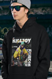Sentinel Kiilljoy Baskılı Unisex Oversize Vallorant Hoodie