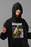 Sentinel Kiilljoy Baskılı Unisex Oversize Vallorant Hoodie