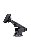 Jx-005 Siyah Çok Amaçlı Magnetic Car Holder Araç Içi Telefon Tutucu