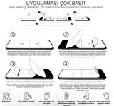  Nano Özel Kesim Tam Kaplayan Ekran Koruyucu Samsung Galaxy A91