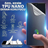  Nano Özel Kesim Tam Kaplayan Ekran Koruyucu Samsung Galaxy M40