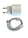 TRM-C5L Type-C TO Lighting Hıızlı Şarj Aleti Ve Kablo 20W