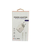 TRM-C5L Type-C TO Lighting Hıızlı Şarj Aleti Ve Kablo 20W