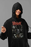 Slipknot Baskılı Unisex Oversize Rock  Metal Hoodie