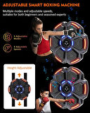 Bluetooth Hoparlör Özellikli Duvar Boks Makinesı 9 Mod Seviye Ayarlı Müzikli Boks Makinesı